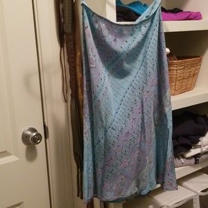 Vintage 90s The Limited silk skirt